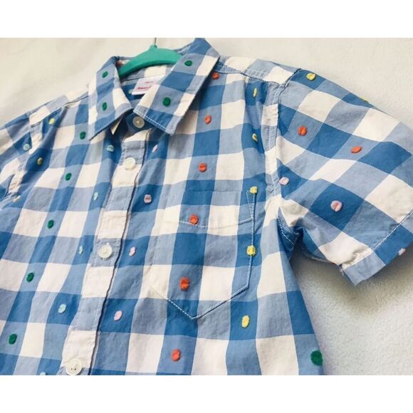 Hanna Andersson Celebrate Spring Woven Button-down Shirt $52 - Picture 2 of 6